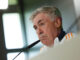 MADRID (ESPAÑA), 18/10/2024.- El entrenador italiano del Real Madrid, Carlo Ancelotti durante la rueda de prensa tras el entrenamiento del equipo en la Ciudad Deportiva de Valdebebas en Madrid este viernes para preparar su enfrentamiento liguero ante el Celta de mañana. EFE/Juan Carlos Hidalgo