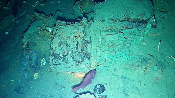 Fotografía cedida sin fechar del Instituto Colombiano de Antropología e Historia - ICANH de los restos del galeón español San José, hundido en el siglo XVIII frente a las costas de Cartagena de Indias (Colombia). EFE/ ICANH
