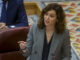 La presidenta de la Comunidad de Madrid, Isabel Díaz Ayuso, interviene durante un pleno de la Asamblea de Madrid. EFE/ Fernando Alvarado