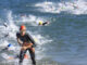 Fotografía de la prueba de élite femenina de las Finales de las Series Mundiales de Triatlón este sábado, en Torremolinos (Málaga). EFE/ Álvaro Cabrera