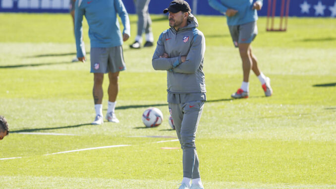 Simeone, en una foto de archivo. EFE/Rodrigo Jiménez
