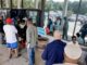 Personas esperan en una larga fila para emitir su voto durante el primer día de Votación Anticipada para las elecciones presidenciales de EE.UU. en Decatur, Georgia (EE.UU.). EFE/EPA/ERIK S. LESSER