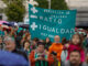 Vista de una manifestación de profesorado en Madrid. EFE/ Juanjo Martín