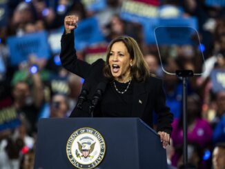 Fotografía de la vicepresidenta de Estados Unidos, Kamala Harris. EFE/Jim Scalzo