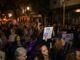 Mujeres participando en los actos del 25N en Fuenlabrada, alzando la voz contra la violencia machista y en defensa de la igualdad.