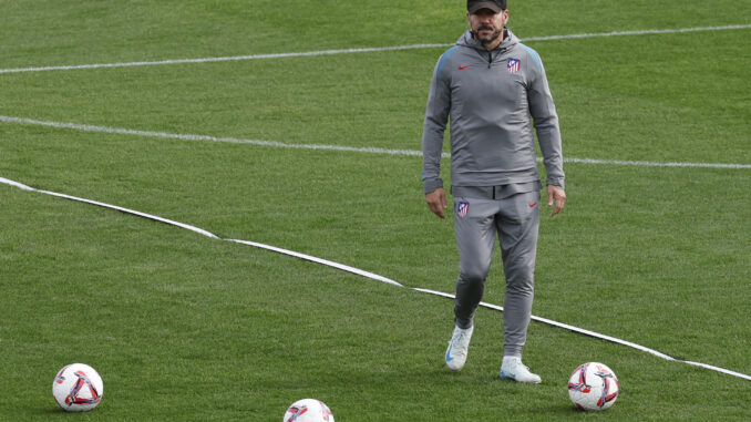 Simeone, en una foto de archivo. EFE/ Chema Moya
