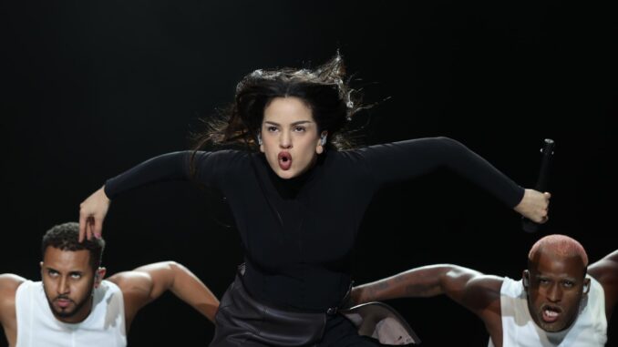 Fotografía de archivo de la cantante española Rosalía en el Festival Primavera Sound, en Madrid (España). EFE/ Kiko Huesca
