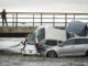 Imagen de archivo del paseo marítimo de L'Estartit (Girona) inundado por las lluvias. EFE/David Borrat