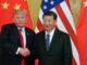 Imagen de 2017 del entonces presidente estadounidense, Donald J. Trump (i), y el presidente chino, Xi Jinping (d) en el Gran Palacio del Pueblo, en Pekín (China). EFE/Roman Pilipey