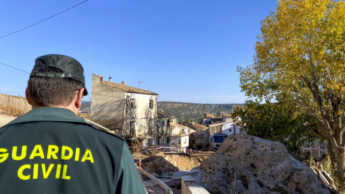 Vista de la localidad albaceteña de Letur este martes. EFE/Dolores Carcelén
