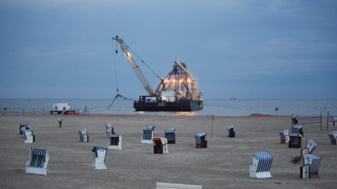 Foto archivo. Imagen muestra un cable submarino de la compañía Norddeutsche Seekabelwerke en un navío, en Nordenham,***CRÉDITO OBLIGATORIO/SOLO USO EDITORIAL***[***CRÉDITO OBLIGATORIO/SOLO USO EDITORIAL***]
