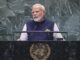 Fotografía de archivo del primer ministro indio, Narendra Modi, durante la Cumbre del Futuro previa al debate general del 79º período de sesiones de la Asamblea General de las Naciones Unidas en Nueva York, EE.UU., el 23 de septiembre de 2024. EFE/EPA/Sarah Yenesel