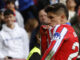 - El centrocampista del Atlético de Madrid Giuliano Simeone celebra su gol ante Las Palmas durante el partido de Liga disputado este domingo en el Metropolitano. EFE/Chema Moya