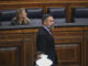 El diputado y líder de Vox, Santiago Abascal, en el pleno del Congreso, este martes en Madrid. EFE/ Fernando Villar