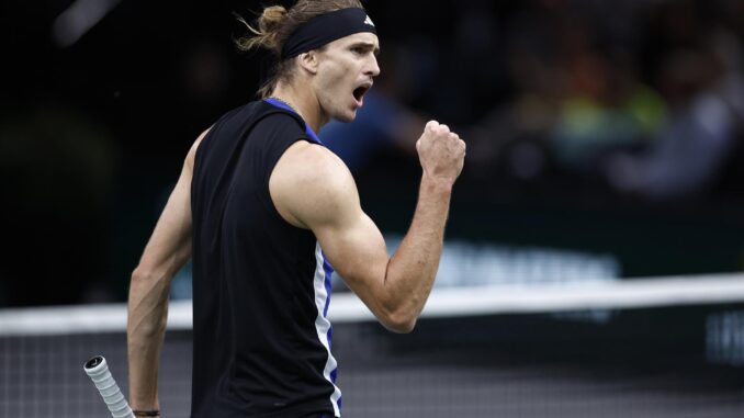 Alexander Zverev. EFE/EPA/YOAN VALAT
