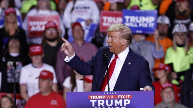 Fotografía de archivo del presidente electo de EE.UU., Donald Trump. EFE/EPA/CJ GUNTHER
