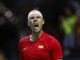 El tenista español Rafa Nadal ante el neerlandés Botic Van de Zandschulp durante el primer partido de los cuartos de final entre los equipos de España y Países Bajos, en el Palacio de los Deportes José María Martín Carpena de Málaga (Andalucía). EFE/ Jorge Zapata