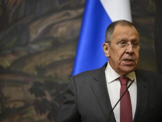 El ministro de Exteriores ruso, Serguéi Lavrov. EFE/EPA/ALEXANDER NEMENOV / POOL