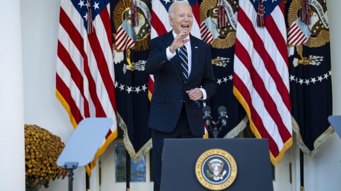 Fotografía del presidente de Estados Unidos, Joe Biden. EFE/Graeme Sloan
