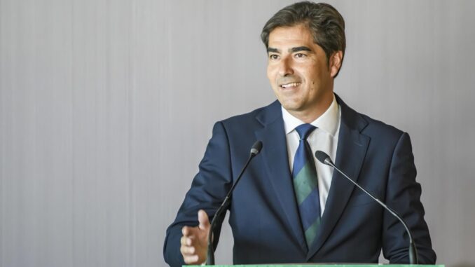 El presidente del Betís, Ángel Haro, en una foto de archivo. EFE/Raúl Caro.
