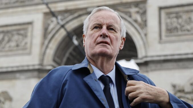 Primer Ministro, Michel Barnier. EFE/EPA/LUDOVIC MARIN / POOL MAXPPP OUT
