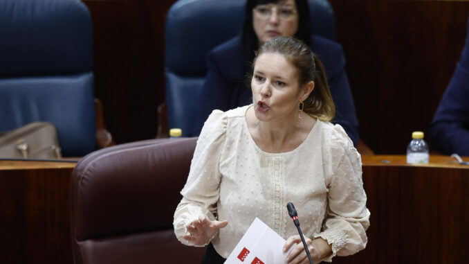 La consejera de Familia, Juventud y Asuntos Sociales, Ana Dávila. EFE/ Rodrigo Jiménez
