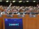 MEPs vote on the Deforestation Regulation during a plenary session of the European Parliament in Brussels, Belgium, 14 November 2024. (Bélgica, Bruselas) EFE/EPA/OLIVIER HOSLET