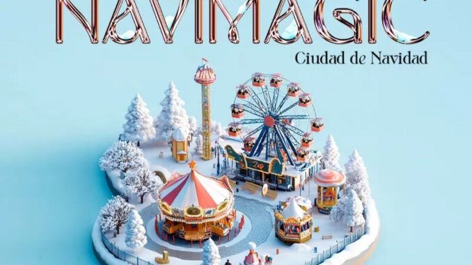 Cartel Navimagic Ciudad de Navidad