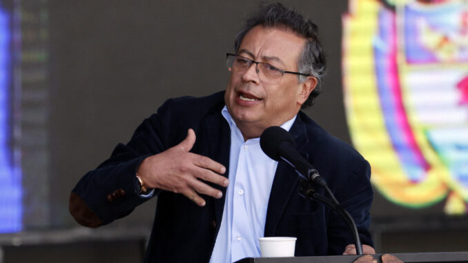 Fotografía de archivo del presidente colombiano, Gustavo Petro. EFE/Mauricio Dueñas Castañeda
