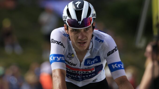 El ciclista belga Remco Evenepoel. EFE/EPA/GUILLAUME HORCAJUELO/Archivo
