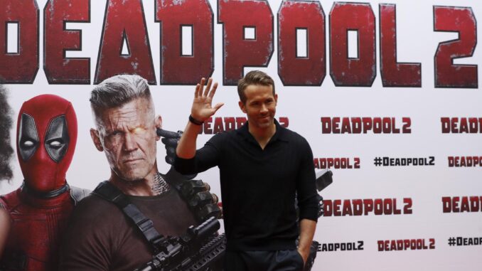 Imagen de archivo del actor canadiense Ryan Reynolds, durante el photocall de la película "Deadpool 2". EFE/Javier Lizón
