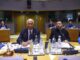 El presidente del Consejo Europeo, Antonio Costa, y el de Ucrania, Volodímir Zelensky , hoy en Bruselas. EFE/EPA/JOHANNA GERON / POOL