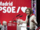 La vicepresidenta primera del gobierno y ministra de Hacienda, María Jesús Montero, durante su participación en un acto político del PSOE celebrado este domingo en Alcorcón (Madrid). EFE/Fernando Villar