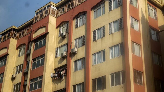 Un edificio residencial en Kabrul. EFE/EPA/SAMIULLAH POPAL
