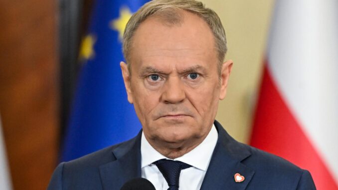 El imagen de Archivo del primer ministro polaco, Donald Tusk.
EFE/EPA/RADEK PIETRUSZKA POLONIA FUERA
