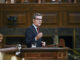 El ministro de Justicia, Félix Bolaños interviene en el pleno que este jueves celebra el Congreso. EFE/ Fernando Villar