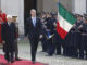 El rey Felipe VI junto al presidente de la República Italiana, Sergio Mattarella este miércoles en el Palacio del Quirinal, en Roma. EFE/ Chema Moya