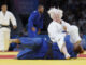 La judoca española Marta Arce durante su combate de Judo Femenino 57 kg J2 contra la judoca turca Döndü Yeşilyurt, en los Juegos Paralímpicos de París en foto de archivo de Javier Etxezarreta. EFE