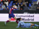 La centrocampista del FC Barcelona, Aitana Bonmatí (i) celebra su gol ante el Levante en el estadio de Butarque, en la localidad madrileña de Leganés en foto de archivo de Daniel González. EFe