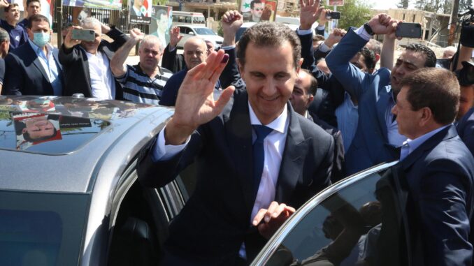 Foto archivo. Bashar al-Assad. (Elecciones, Siria, Damasco) EFE/EPA/YOUSSEF BADAWI
