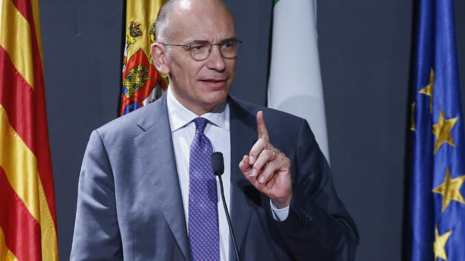 Imagen de Archivo del ex primer ministro italiano, Enrico Letta.
 EFE/ Quique García
