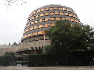 Fachada del Tribunal Constitucional , en una fotografía de archivo. EFE/Ballesteros