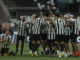 Los jugadores de Botafogo celebran al coronarse campeones del Brasileirao tras un partido ante Sao Paulo, en el estadio Olímpico Nilton Santos, en Río de Janeiro (Brasil). EFE/ Antonio Lacerda