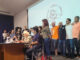 Fotografía cedida por la oficina de prensa de Las Abuelas de Plaza de Mayo en la que participan de una rueda de prensa, en el Espacio Memoria y Derechos Humanos, en Buenos Aires (Argentina). EFE/ Prensa Abuelas Plaza De Mayo