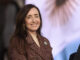 Fotografía de archivo de l pasado 20 de junio de la vicepresidenta de Argentina, Victoria Villarruel, en un acto por el Día de la Bandera en la ciudad de Rosario (Argentina). EFE/ Franco Trovato Fuoco