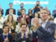 El presidente del PP, Alberto Núñez Feijóo, clausura la reunión Intermunicipal del partido que ha acogido Valladolid. EFE/Nacho Gallego