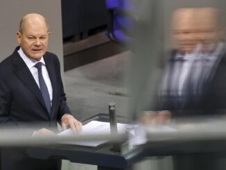 Canciller Alemán, Olaf Scholz EFE/EPA/HANNIBAL HANSCHKE