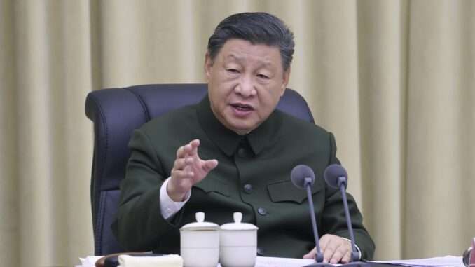 El presidente chino, Xi Jinping. EFE/EPA/XINHUA / LI GANG CHINA OUT / UK AND IRELAND OUT / MANDATORY CREDIT EDITORIAL USE ONLY
