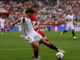 El defensa del Sevilla Kike Salas en el estadio Sánchez-Pizjuán en Sevilla en foto de archivo de Julio Munoz. EFE