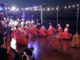 Un grupo de bailarines realiza la danza de las botelleras este domingo, durante la inauguración de Ceremonia de Apertura de la 19a Reunión Intergubernamental para la Salvaguarda del Patrimonio Cultural Inmaterial de la Unesco, en Asunción (Paraguay). EFE/ Juan Pablo Pino